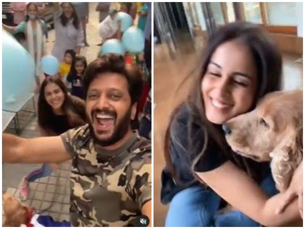 Riteish Deshmukh dog flash