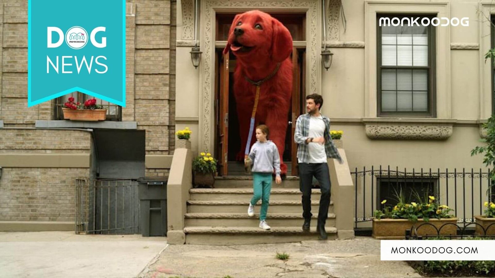 The live-action movie trailer of ‘Clifford the Big Red Dog’ has the people biting their nails off.