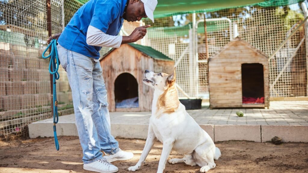 Deal with an Aggressive Dog by seek professional trainer 